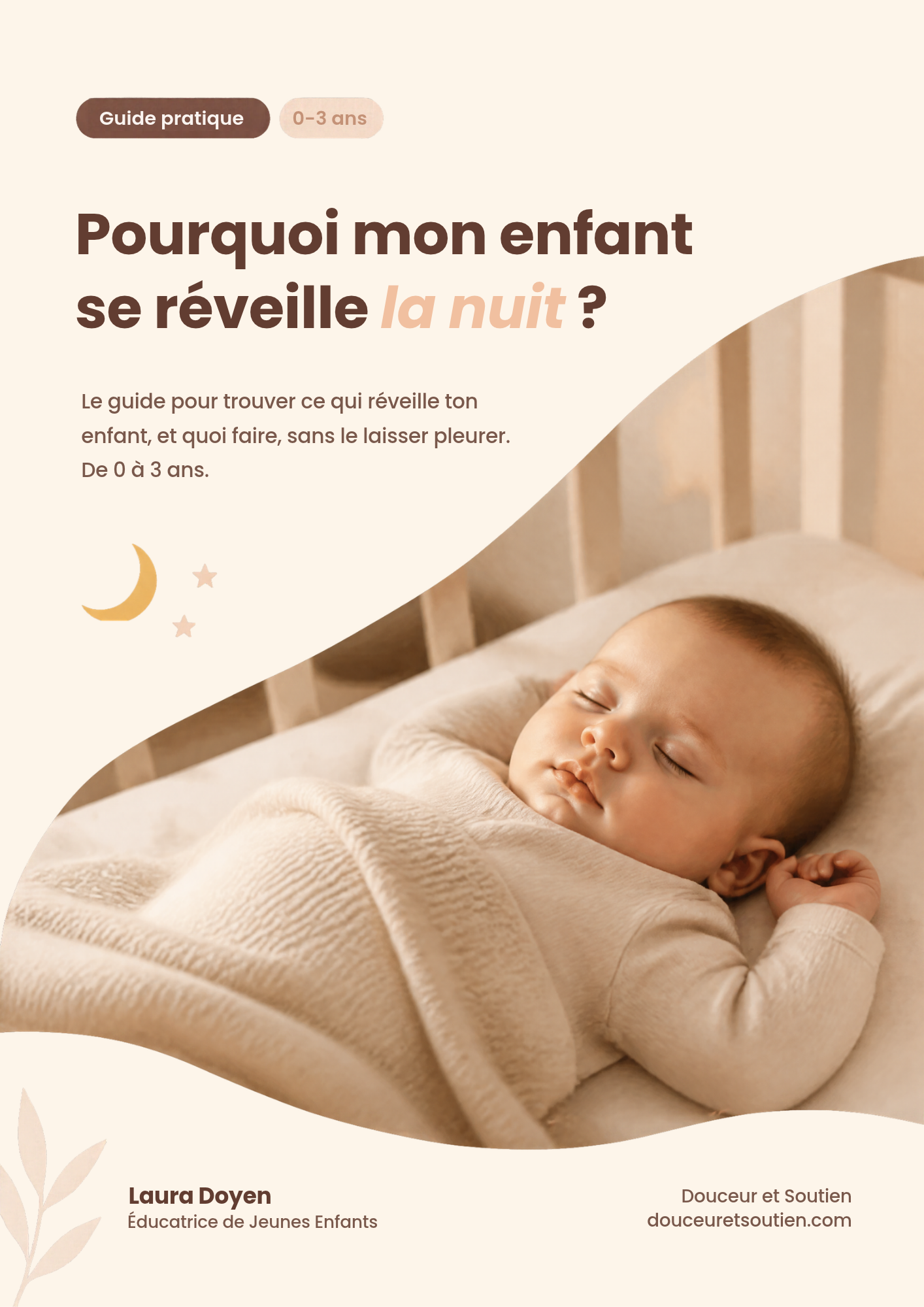 Couverture du guide « Pourquoi mon enfant se réveille la nuit ? »